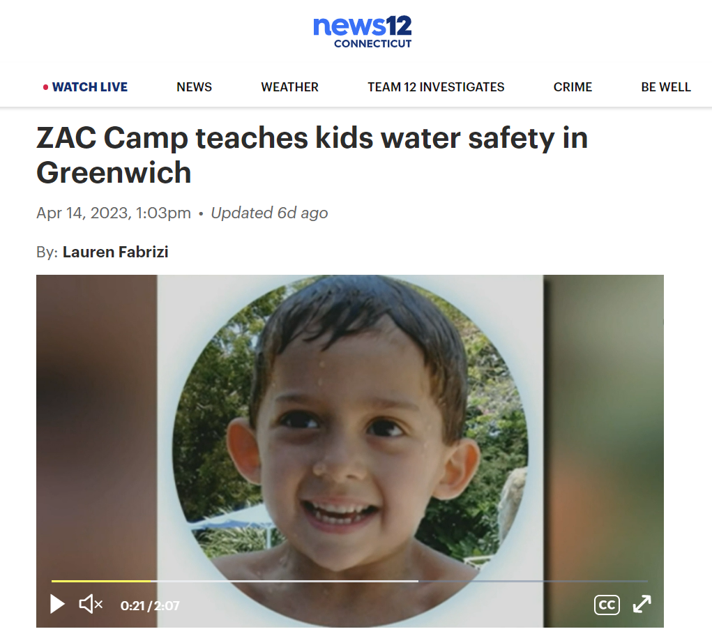 ZAC Camps 2023 News 12 Coverage Video